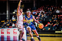Basketball, Win2Day Superliga 2024/25, Grunddurchgang 2.Runde, BC Vienna, UBSC Graz, Gregory Johnson (5)