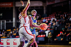 Basketball, Win2Day Superliga 2024/25, Grunddurchgang 2.Runde, BC Vienna, UBSC Graz, Gregory Johnson (5)