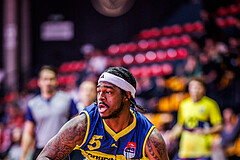 Basketball, Win2Day Superliga 2024/25, Grunddurchgang 2.Runde, BC Vienna, UBSC Graz, Gregory Johnson (5)