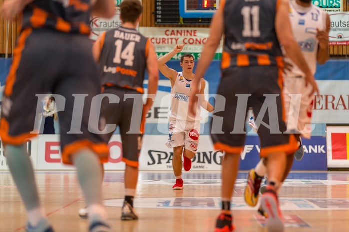 Basketball, ABL 2017/18, Grunddurchgang 17.Runde, Oberwart Gunners, Klosterneuburg Dukes, Jakob Szkutta (4)