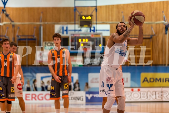 Basketball, ABL 2017/18, Grunddurchgang 17.Runde, Oberwart Gunners, Klosterneuburg Dukes, Louis Dabney Jr. (5)