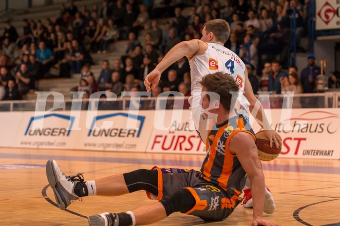 Basketball, ABL 2017/18, Grunddurchgang 17.Runde, Oberwart Gunners, Klosterneuburg Dukes, Jakob Szkutta (4)