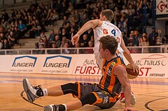 Basketball, ABL 2017/18, Grunddurchgang 17.Runde, Oberwart Gunners, Klosterneuburg Dukes, Jakob Szkutta (4)
