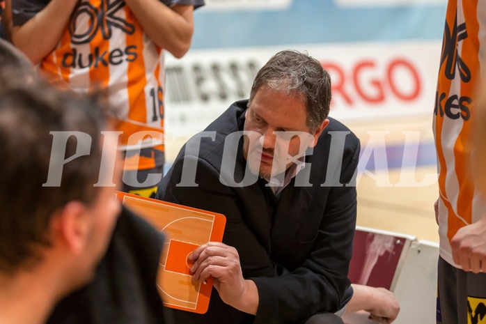 Basketball, ABL 2017/18, Grunddurchgang 17.Runde, Oberwart Gunners, Klosterneuburg Dukes, Ante Perica (Coach)