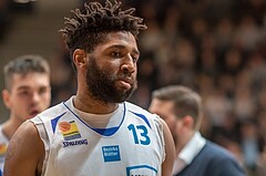 Basketball, ABL 2017/18, Grunddurchgang 17.Runde, Oberwart Gunners, Klosterneuburg Dukes, Aaron Ross (13)