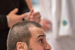 Basketball, ABL 2017/18, Grunddurchgang 17.Runde, Oberwart Gunners, Klosterneuburg Dukes, Lluis Pino Vera (Coach)