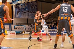 Basketball, ABL 2017/18, Grunddurchgang 17.Runde, Oberwart Gunners, Klosterneuburg Dukes, Jurica Blazevic (19)