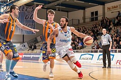 Basketball, ABL 2017/18, Grunddurchgang 17.Runde, Oberwart Gunners, Klosterneuburg Dukes, Louis Dabney Jr. (5)