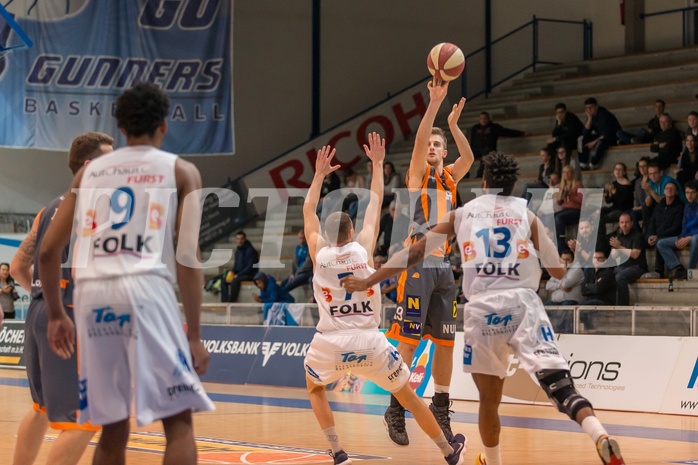 Basketball, ABL 2017/18, Grunddurchgang 17.Runde, Oberwart Gunners, Klosterneuburg Dukes, Jurica Blazevic (19)