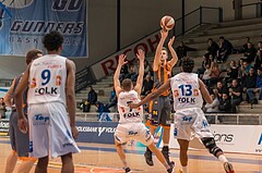 Basketball, ABL 2017/18, Grunddurchgang 17.Runde, Oberwart Gunners, Klosterneuburg Dukes, Jurica Blazevic (19)