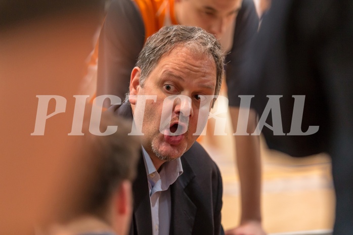Basketball, ABL 2017/18, Grunddurchgang 17.Runde, Oberwart Gunners, Klosterneuburg Dukes, Ante Perica (Coach)