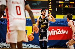 Basketball, win2day Basketball Superliga 2024/25, Platzierungsrunde 9. Runde, Traiskirchen Lions, Gmunden Swans, Daniel Friedrich (6)
