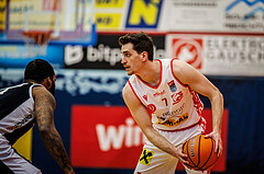 Basketball, win2day Basketball Superliga 2024/25, Platzierungsrunde 9. Runde, Traiskirchen Lions, Gmunden Swans, Benedikt Güttl (7)
