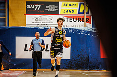 Basketball, win2day Basketball Superliga 2024/25, Platzierungsrunde 9. Runde, Traiskirchen Lions, Gmunden Swans, Jakob Lohr (12)