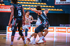 Basketball, Win2Day Superliga 2022/23, 1. Platzierungsrunde, BC Vienna, Flyers Wels, Bogic Vujosevic (5)
