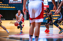 Basketball, Win2Day Superliga 2022/23, 1. Platzierungsrunde, BC Vienna, Flyers Wels, Stefan Savic (13)