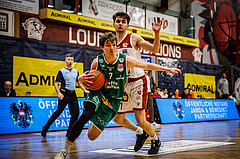 Basketball, win2day Basketball Superliga 2022/23, 1. Qualifikationsrunde, Traiskirchen Lions, Kapfenberg Bulls, Miro Zapf (7)