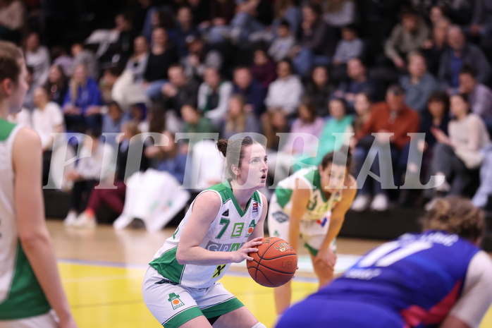25.02.2023, Graz, Raiffeisen Sportpark, Basketball Damen Superliga 2022/23, Grunddurchgang 14.Runde, UBI Holding Graz - Vienna Timberwolves,  