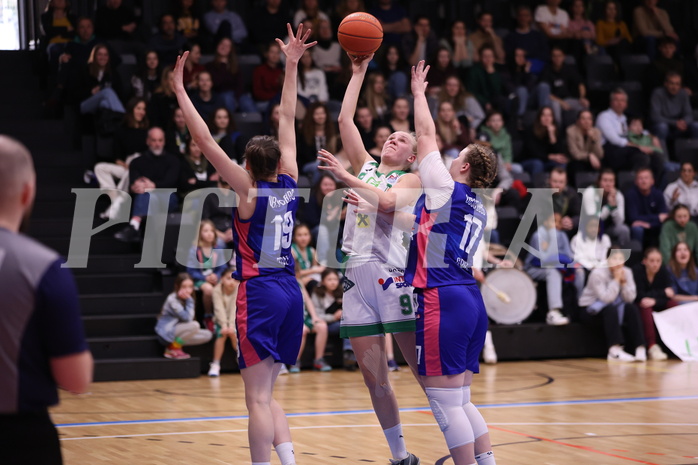 05.03.2023, Graz, Raiffeisen Sportpark, Basketball Damen Superliga 2022/23, Semifinale Spiel 1, UBI Holding Graz vs. UBSC-DBBC Graz,  