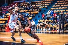 Basketball, Win2Day Superliga 2022/23, 1. Platzierungsrunde, BC Vienna, Flyers Wels, Austen Awosika (10)