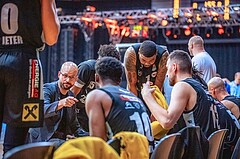 Basketball, Win2Day Superliga 2022/23, 1. Platzierungsrunde, BC Vienna, Flyers Wels, Sebastian Waser (Head Coach)