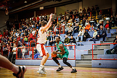 Basketball, win2day Basketball Superliga 2022/23, 1. Qualifikationsrunde, Traiskirchen Lions, Kapfenberg Bulls, Amin Abdul Adamu (5)