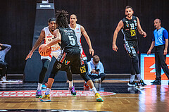Basketball, Win2Day Superliga 2022/23, 1. Platzierungsrunde, BC Vienna, Flyers Wels, Jahenns Manigat (21)