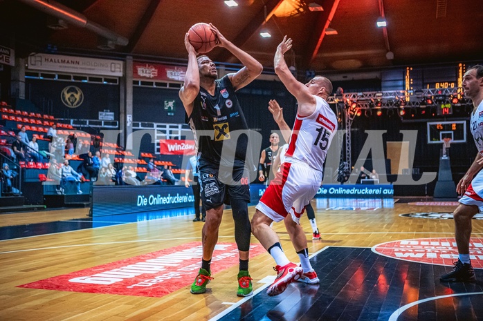 Basketball, Win2Day Superliga 2022/23, 1. Platzierungsrunde, BC Vienna, Flyers Wels, Donovan Smith (1)