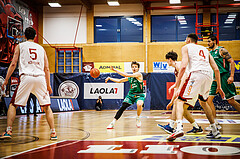 Basketball, win2day Basketball Superliga 2022/23, 1. Qualifikationsrunde, Traiskirchen Lions, Kapfenberg Bulls, Miro Zapf (7)