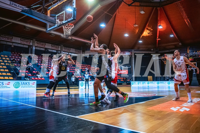 Basketball, Win2Day Superliga 2022/23, 1. Platzierungsrunde, BC Vienna, Flyers Wels, Donovan Smith (1)