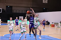 25.02.2023, Graz, Raiffeisen Sportpark, Basketball Damen Superliga 2022/23, Grunddurchgang 14.Runde, UBI Holding Graz - Vienna Timberwolves,  