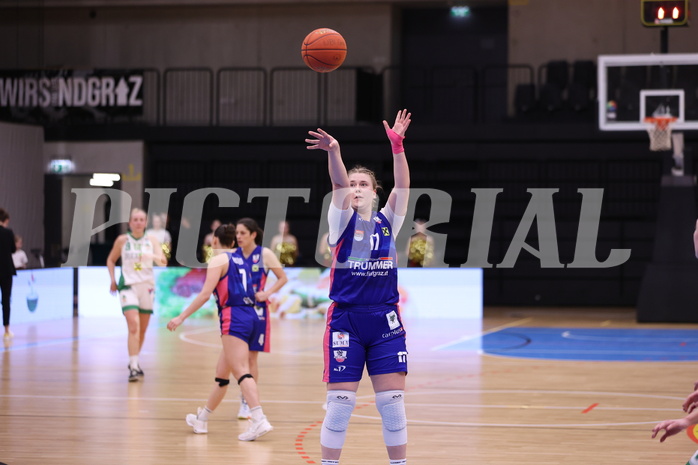 05.03.2023, Graz, Raiffeisen Sportpark, Basketball Damen Superliga 2022/23, Semifinale Spiel 1, UBI Holding Graz vs. UBSC-DBBC Graz,  