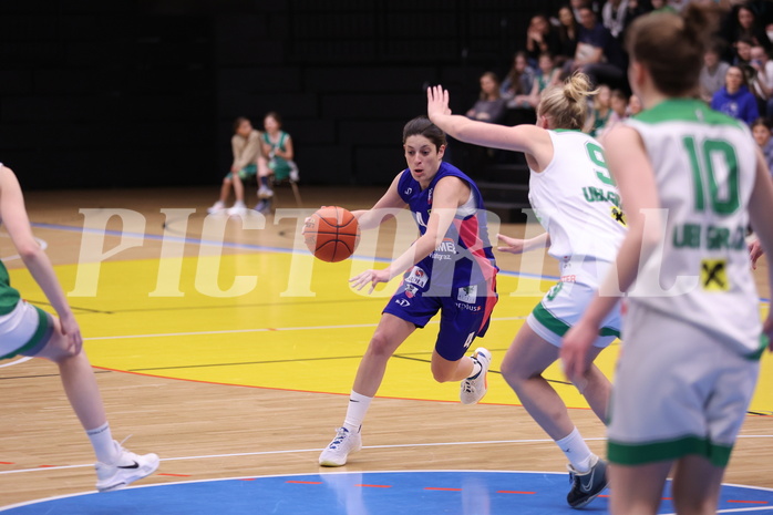 05.03.2023, Graz, Raiffeisen Sportpark, Basketball Damen Superliga 2022/23, Semifinale Spiel 1, UBI Holding Graz vs. UBSC-DBBC Graz,  