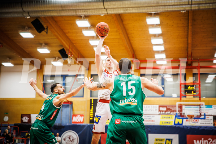 Basketball, win2day Basketball Superliga 2022/23, 1. Qualifikationsrunde, Traiskirchen Lions, Kapfenberg Bulls, I. Gromovs (4)
