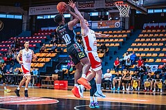 Basketball, Win2Day Superliga 2022/23, 1. Platzierungsrunde, BC Vienna, Flyers Wels, Austen Awosika (10)