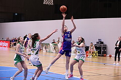 25.02.2023, Graz, Raiffeisen Sportpark, Basketball Damen Superliga 2022/23, Grunddurchgang 14.Runde, UBI Holding Graz - Vienna Timberwolves,  