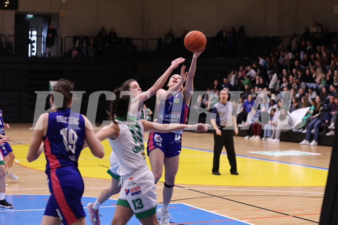 05.03.2023, Graz, Raiffeisen Sportpark, Basketball Damen Superliga 2022/23, Semifinale Spiel 1, UBI Holding Graz vs. UBSC-DBBC Graz,  