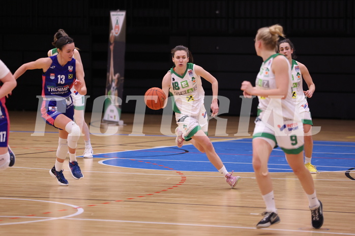 05.03.2023, Graz, Raiffeisen Sportpark, Basketball Damen Superliga 2022/23, Semifinale Spiel 1, UBI Holding Graz vs. UBSC-DBBC Graz,  