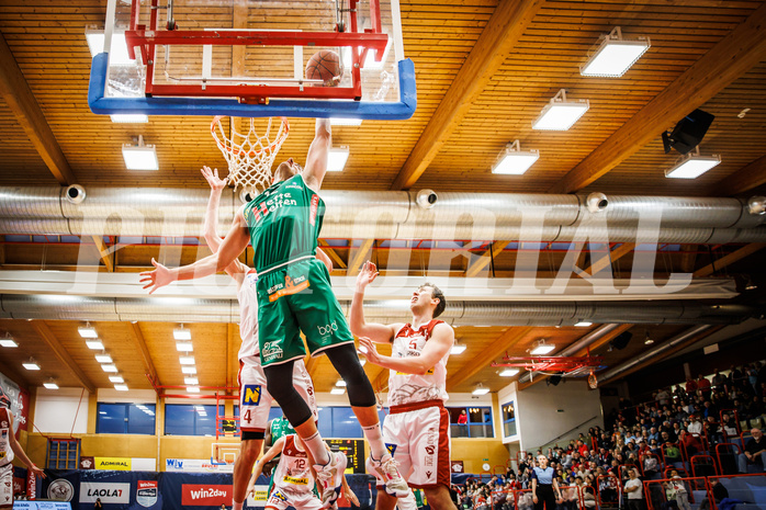 Basketball, win2day Basketball Superliga 2022/23, 1. Qualifikationsrunde, Traiskirchen Lions, Kapfenberg Bulls, Nemanja Krstic (12)