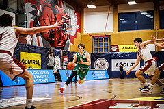 Basketball, win2day Basketball Superliga 2022/23, 1. Qualifikationsrunde, Traiskirchen Lions, Kapfenberg Bulls, Miro Zapf (7)