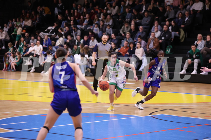 25.02.2023, Graz, Raiffeisen Sportpark, Basketball Damen Superliga 2022/23, Grunddurchgang 14.Runde, UBI Holding Graz - Vienna Timberwolves,  
