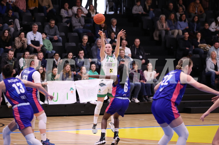 05.03.2023, Graz, Raiffeisen Sportpark, Basketball Damen Superliga 2022/23, Semifinale Spiel 1, UBI Holding Graz vs. UBSC-DBBC Graz,  