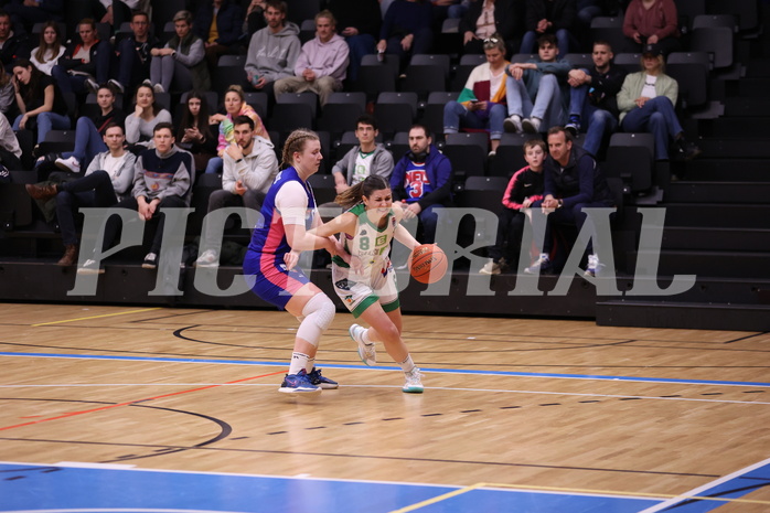 25.02.2023, Graz, Raiffeisen Sportpark, Basketball Damen Superliga 2022/23, Grunddurchgang 14.Runde, UBI Holding Graz - Vienna Timberwolves,  