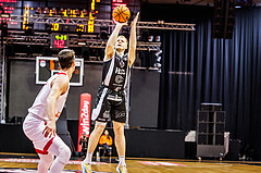 Basketball, win2day Basketball Superliga 2023/24, Grunddurchgang 12.Runde, BC Vienna, Kapfenberg Bulls, Oliver Kretschmer (15)