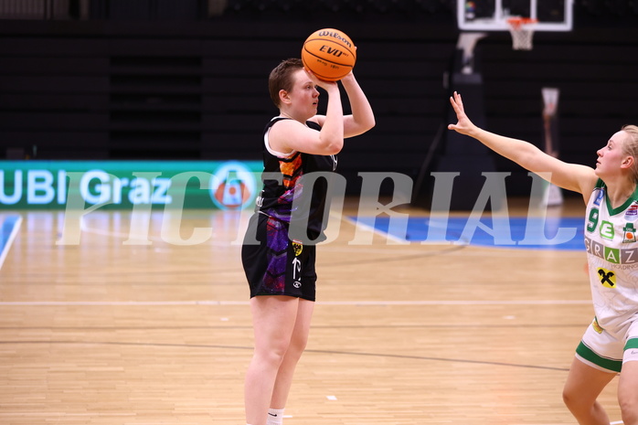 17.12.2023, Graz, Raiffeisen Sportpark, Basketball Damen Superliga 2023/24, Grunddurchgang 7.Runde, UBI Holding Graz - Vienna United Women,  