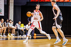 Basketball, win2day Basketball Superliga 2023/24, Grunddurchgang 12.Runde, BC Vienna, Kapfenberg Bulls, Bogic Vujosevic (5)