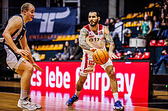 Basketball, win2day Basketball Superliga 2023/24, Grunddurchgang 12.Runde, BC Vienna, Kapfenberg Bulls, Ivan Siriscevic (17)