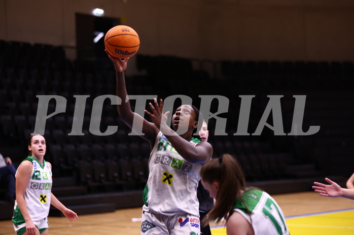17.12.2023, Graz, Raiffeisen Sportpark, Basketball Damen Superliga 2023/24, Grunddurchgang 7.Runde, UBI Holding Graz - Vienna United Women,  