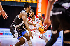 Basketball, win2day Basketball Superliga 2023/24, Grunddurchgang 12.Runde, BC Vienna, Kapfenberg Bulls, Demarkus Stuckey Jr. (42)