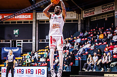 Basketball, win2day Basketball Superliga 2023/24, Grunddurchgang 12.Runde, BC Vienna, Kapfenberg Bulls, Demarkus Stuckey Jr. (42)